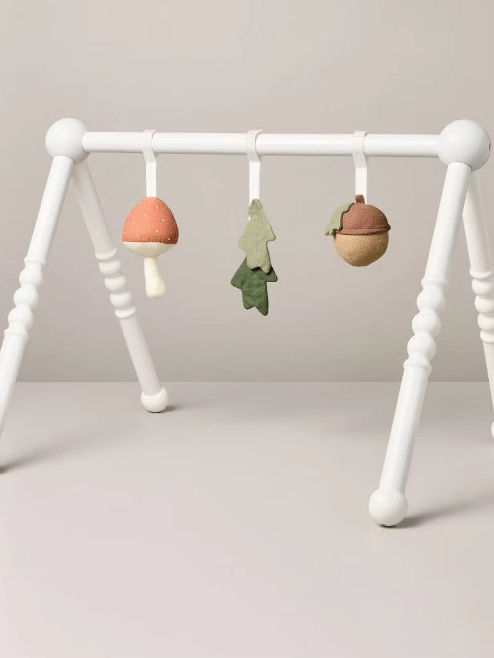 Hearth & Hand with Magnolia Baby Soft Sensory Toys Wooden Play Gym White